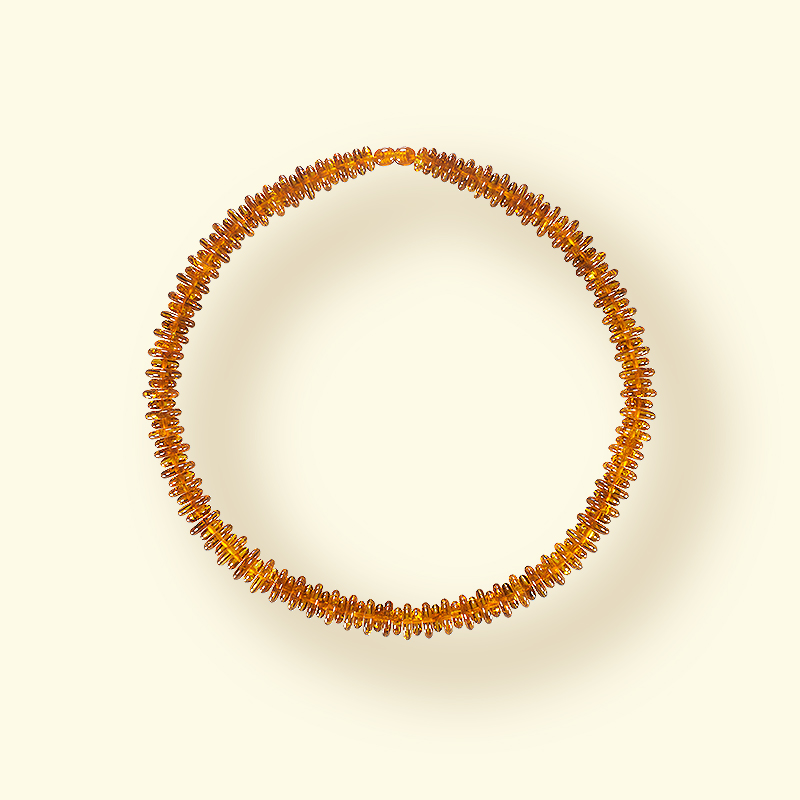 Бусы Янтарь П