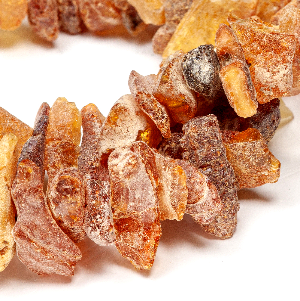 Бусы янтарь