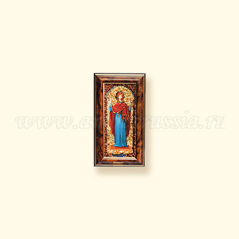 Икона БМ.Нерушимая стена Янтарь