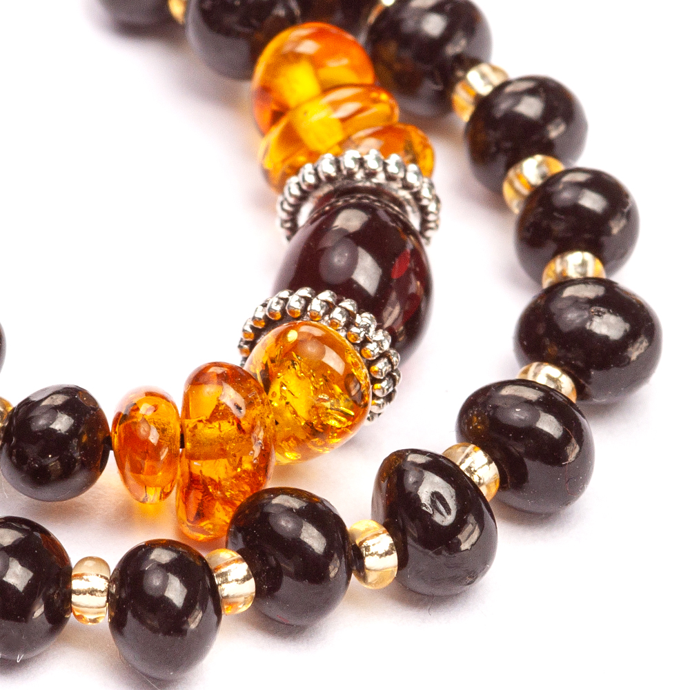 Бусы для очков Янтарь