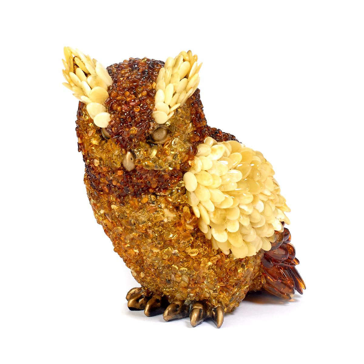 Филин № 4 Керамика/ Янтарь