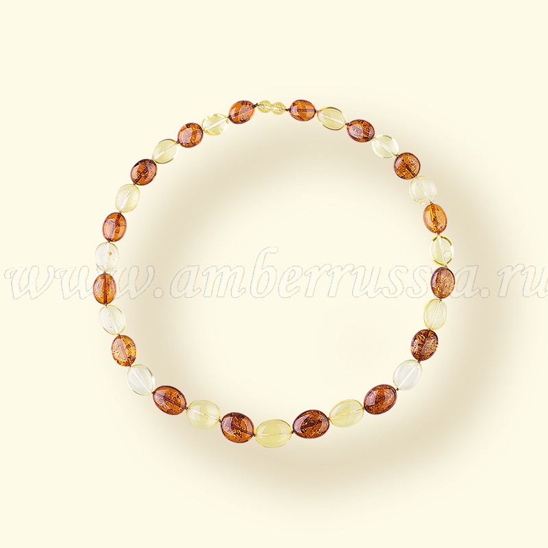 Бусы Янтарь