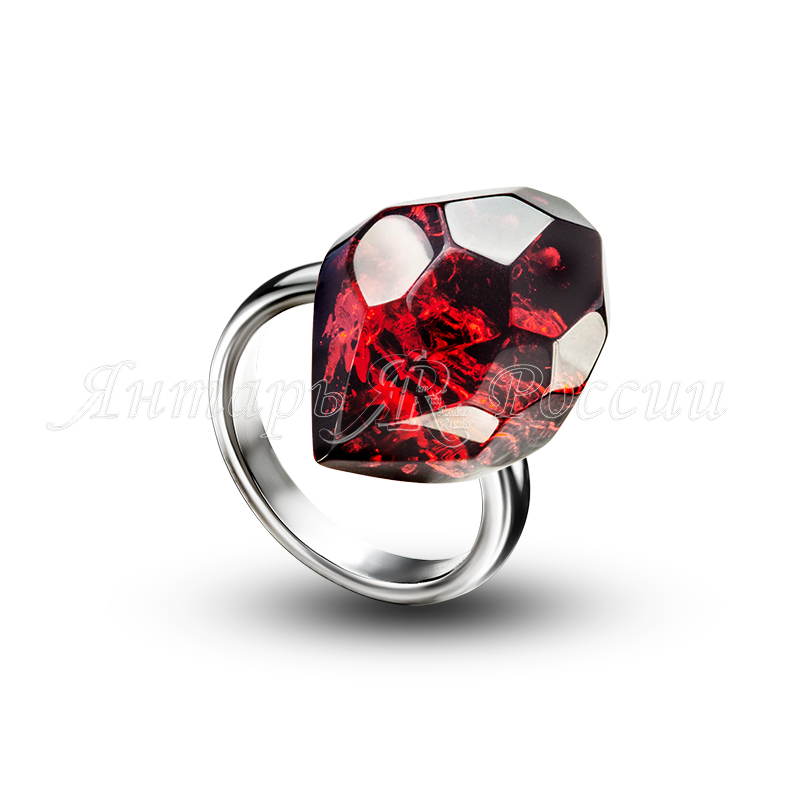 Кольцо Бернит, посеребрение