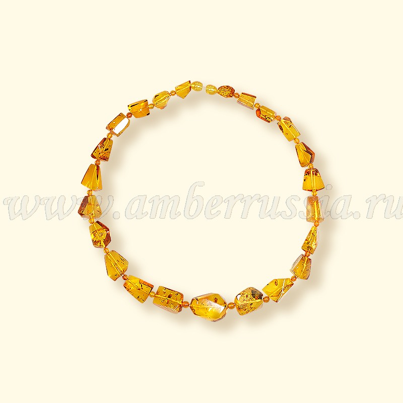 Бусы Янтарь